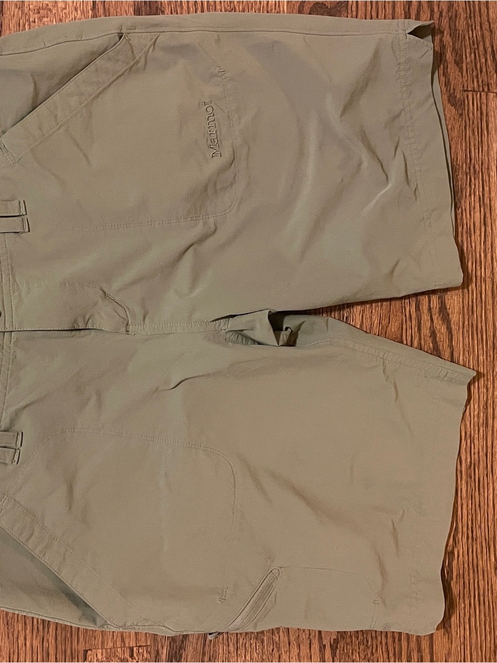 Marmot Women’s Olive/Tan Lightweight Hiking Shorts